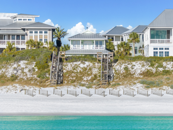 Oceanfront Old Florida Vacation Home Five Bedroom
